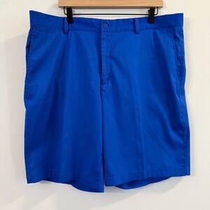 Nike Golf Men's Vibrant Blue Flat Front Shorts size 40